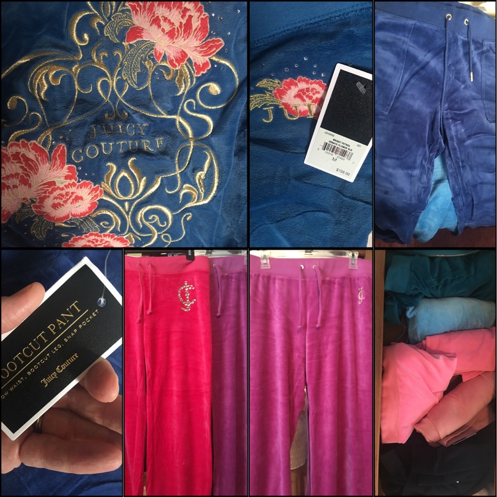 Authentic Vintage Juicy Couture pants and hoodies